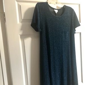 Elegance Collection Blue Glitter Carly M